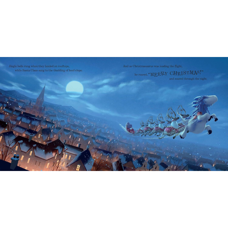 The Christmasaurus And The Night Before Christmas Book by Tom Fletcher