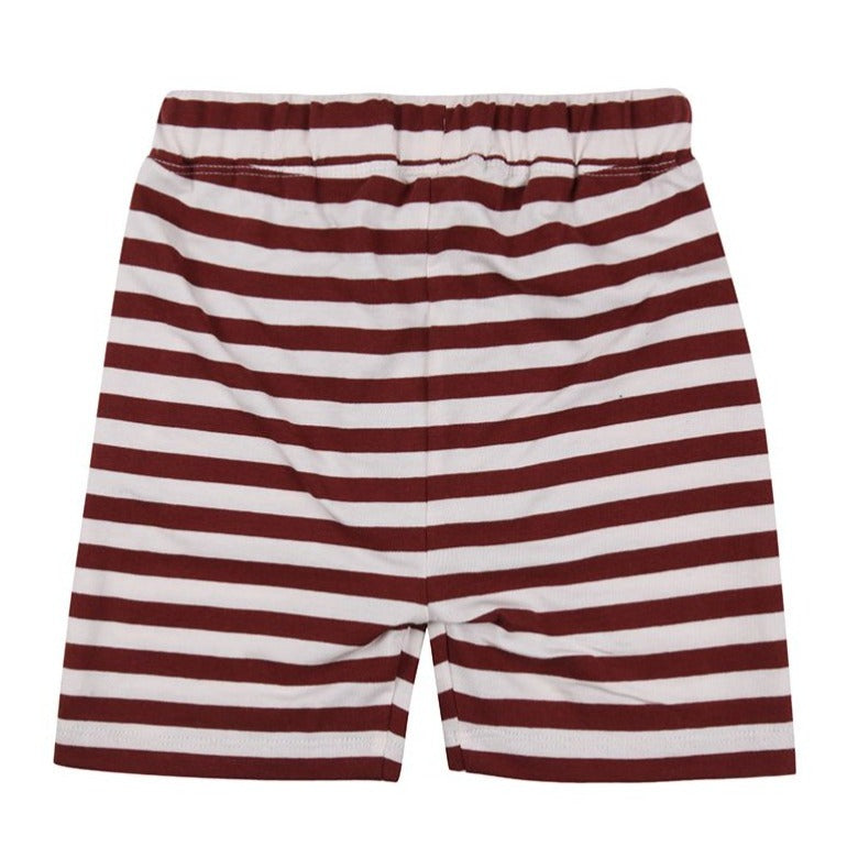 Brick Stripe Shorts By Turtledove London