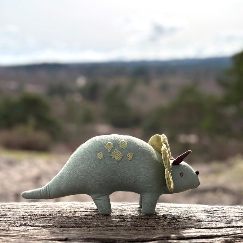 ThreadBear Trike Linen Dinosaur by ThreadBear Designs
