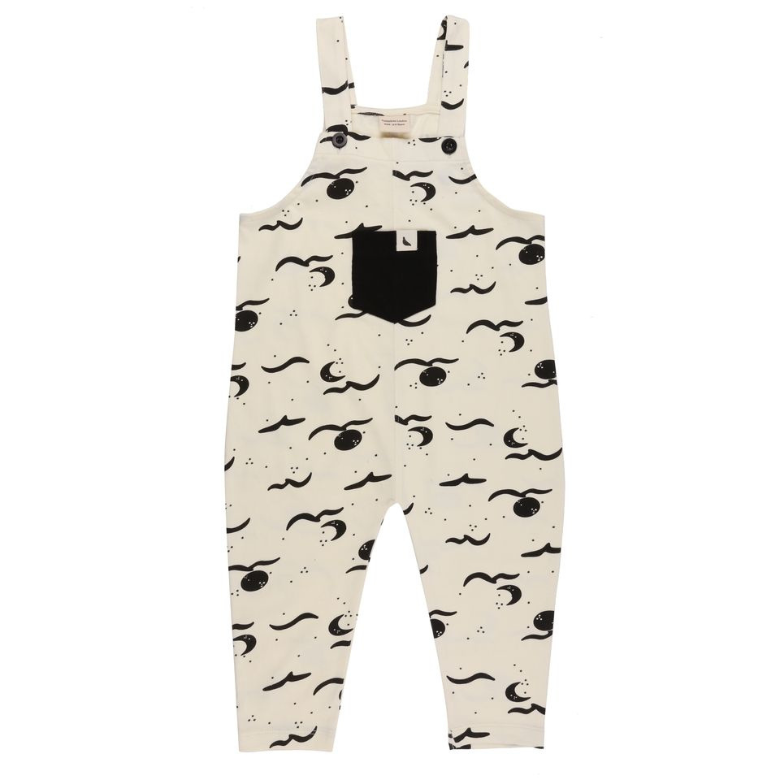 Moon Wave Easy Dungarees by Turtledove London