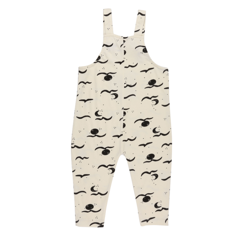 Moon Wave Easy Dungarees by Turtledove London