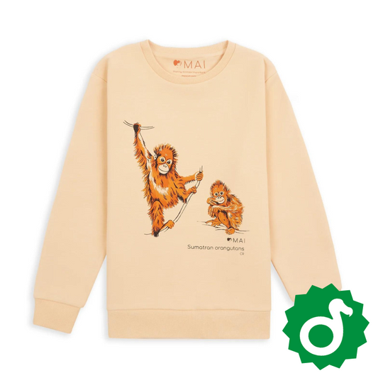 Sumatran Orangutan Sweatshirt by MAI