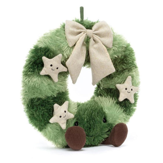 Amuseable Nordic Spruce Wreath by Jellycat