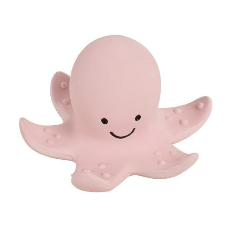 Octopus - Organic Baby Teether Rattle & Bath Toy by TIKIRI