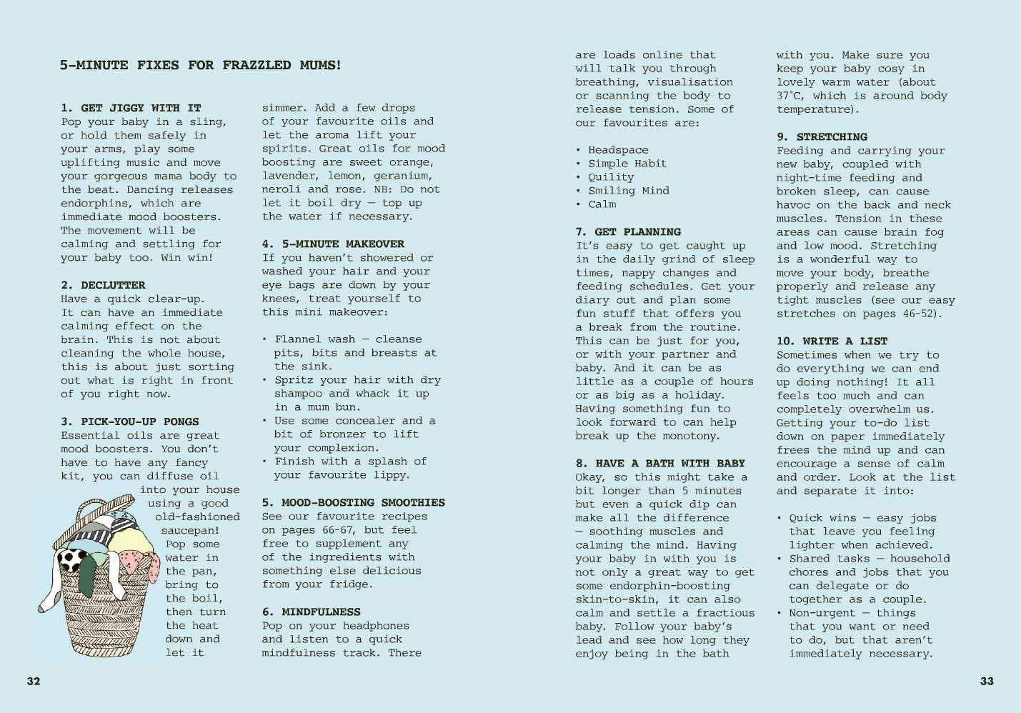 The little book of self-care for new mums