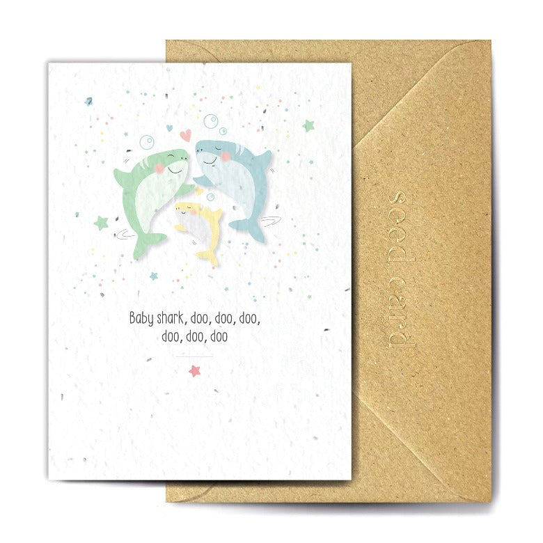 'Baby Shark' Plantable Card