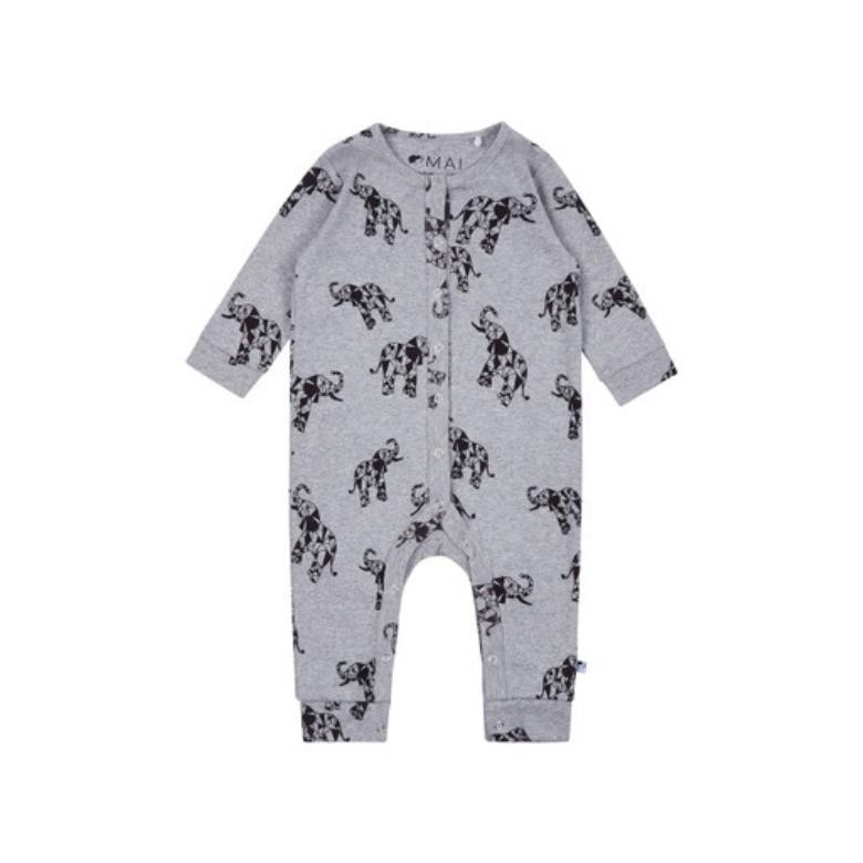 Geometric Elephant Romper by MAI