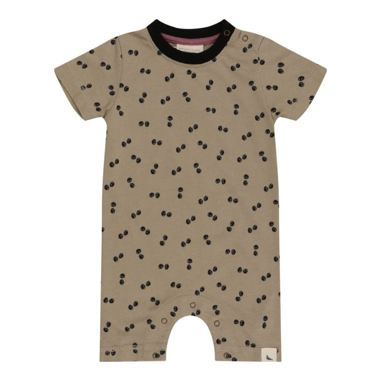 Peapod Print Shortie Romper by Turtledove London